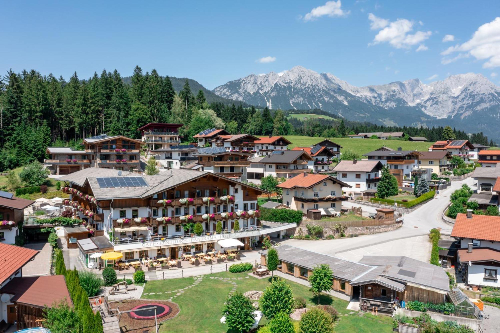 Hotel Alpenpanorama Soll Exterior photo
