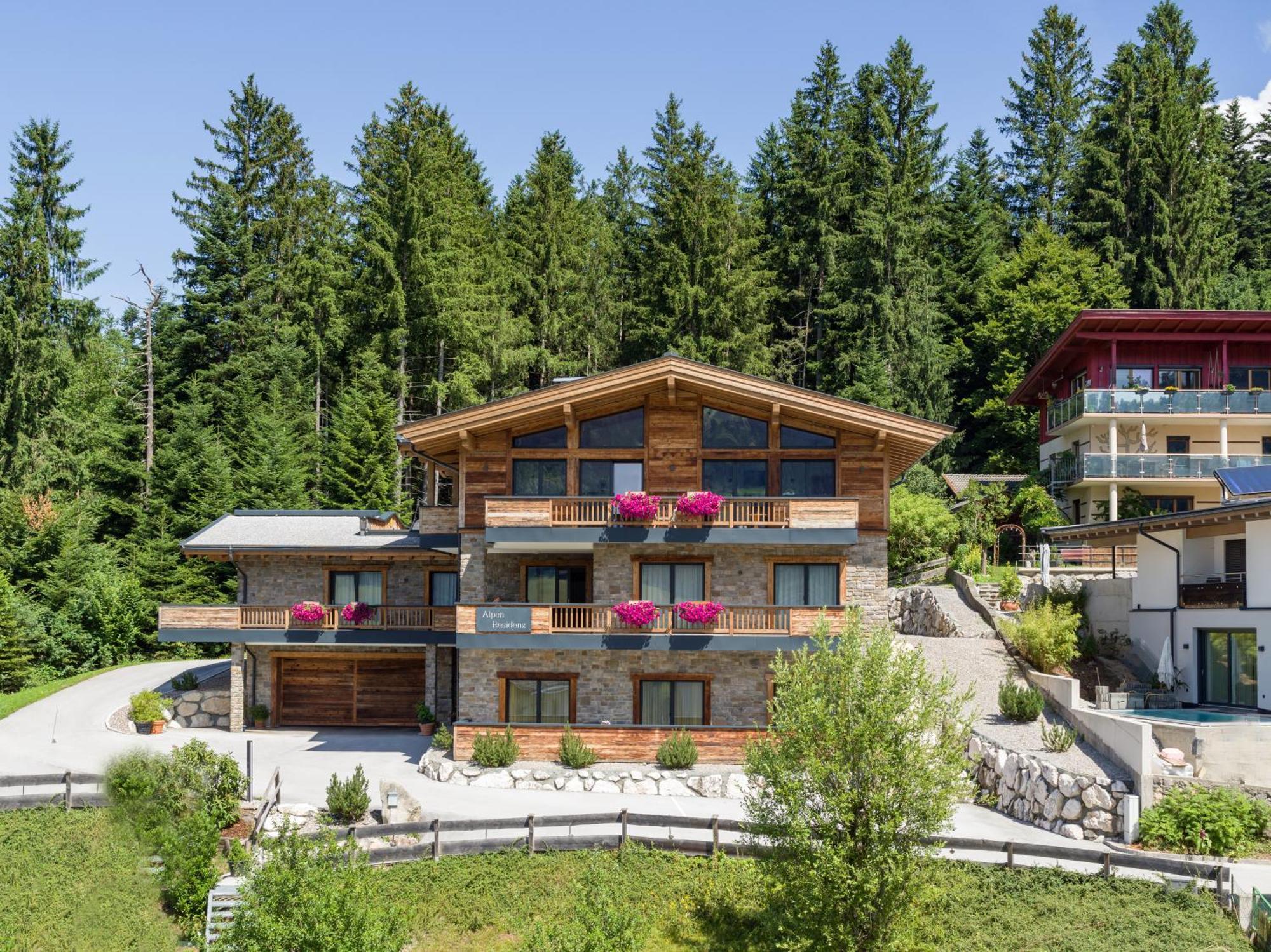 Hotel Alpenpanorama Soll Exterior photo